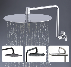 Állítható tömör sárgaréz zuhanykar hosszabbító