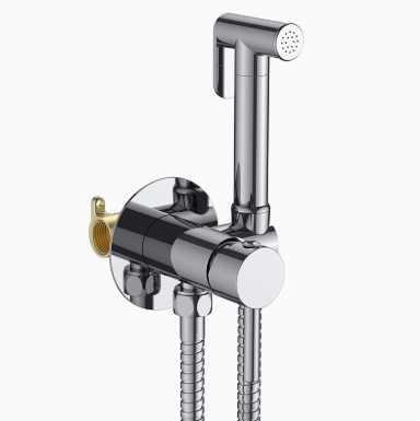 Sárgaréz bidé spray készlet