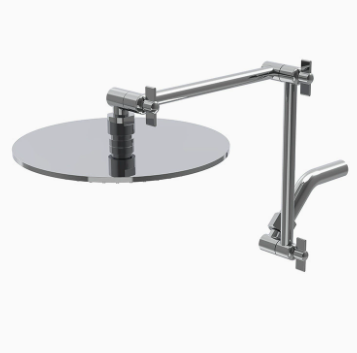 Kétcsuklós fogazott zuhanykar