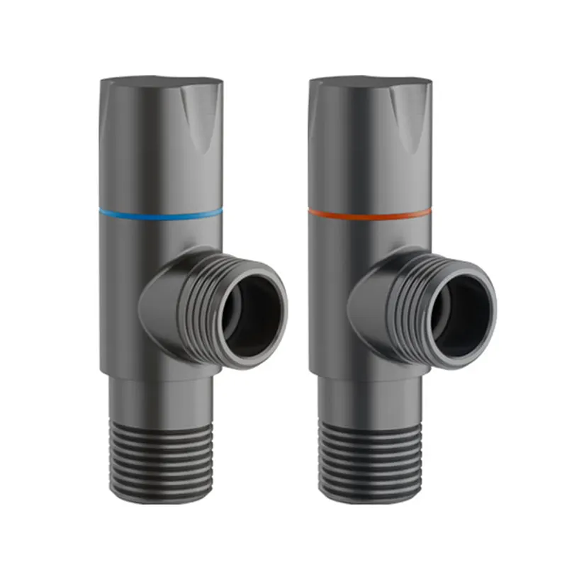 Szürke sárgaréz szögszelep