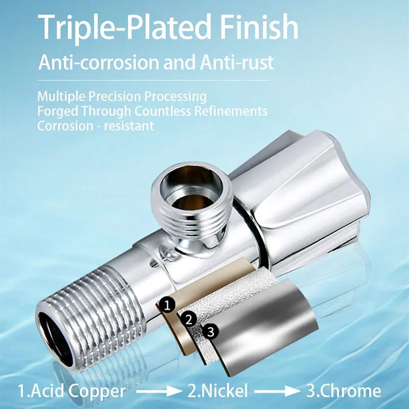 One-Piece Brass Angle Valve