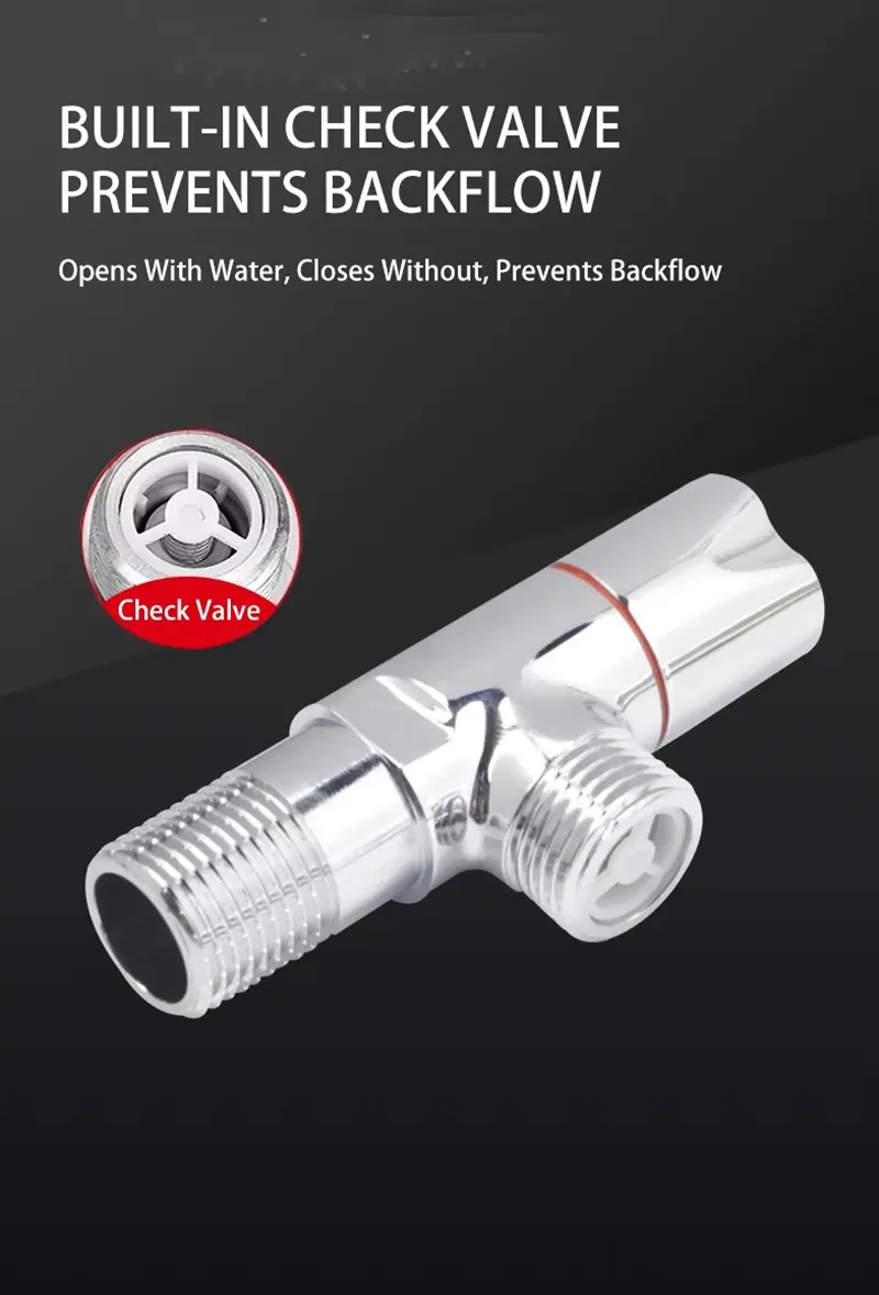 Backflow Prevention Angle Valve