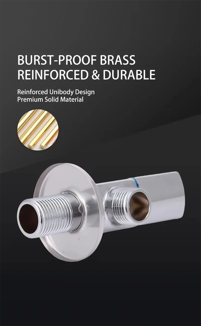 Reinforced Brass Angle Valve