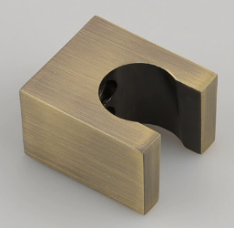 Cink ötvözet négyzet alakú zuhanytartó, falra szerelhető bidé permetező tartó